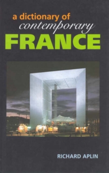 Dictionary of Contemporary France