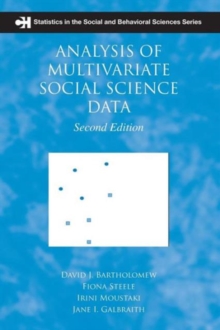 Analysis of Multivariate Social Science Data, Paperback Book Analysis of Multivariate Social Science Data, Paperback Book