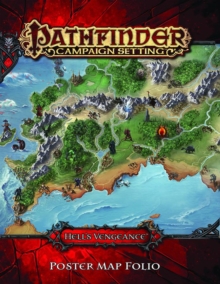 Pathfinder Campaign Setting: Hell's Rebels Poster Map Folio, Game Book Pathfinder Campaign Setting: Hell's Rebels Poster Map Folio, Game Book