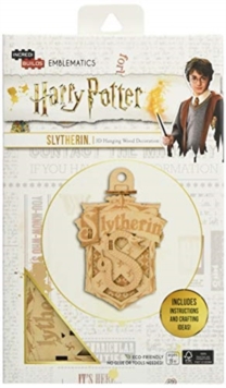 IncrediBuilds Emblematics: Harry Potter: Slytherin, Kit Book IncrediBuilds Emblematics: Harry Potter: Slytherin, Kit Book