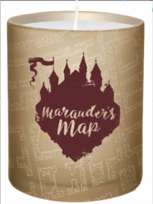 Harry Potter: Marauder's Map Glass Candle