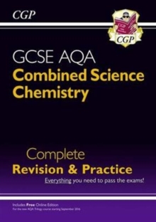 New 9-1 GCSE Combined Science: Chemistry AQA Higher Complete Revision & Practice with Online Edition, Paperback / softback Book New 9-1 GCSE Combined Science: Chemistry AQA Higher Complete Revision & Practice with Online Edition, Paperback / softback Book