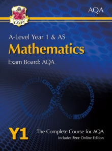 A-Level Maths for AQA: Year 1 & AS Student Book with Online Edition: course companion for the 2024 and 2025 exams