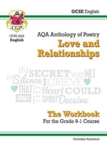 GCSE English Literature AQA Poetry Workbook: Love & Relationships Anthology (includes Answers): for the 2024 and 2025 exams