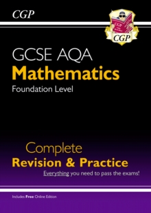 GCSE Maths AQA Complete Revision & Practice: Foundation inc Online Ed, Videos & Quizzes: for the 2024 and 2025 exams