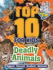 Top 10 for Kids: Deadly Animals, Paperback Book Top 10 for Kids: Deadly Animals, Paperback Book