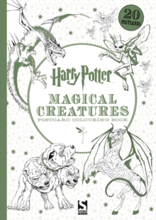 Harry Potter Magical Creatures Postcard Book : 20 postcards to colour, Paperback Book Harry Potter Magical Creatures Postcard Book : 20 postcards to colour, Paperback Book