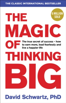 The Magic of Thinking Big, Paperback Book The Magic of Thinking Big, Paperback Book