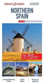 Insight Guides Travel Map of Northern Spain - Barcelona Map, Madrid Map, Sheet map Book Insight Guides Travel Map of Northern Spain - Barcelona Map, Madrid Map, Sheet map Book
