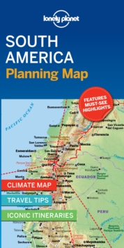 Lonely Planet South America Planning Map, Sheet map, folded Book Lonely Planet South America Planning Map, Sheet map, folded Book