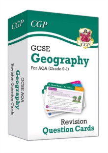 GCSE Geography AQA Revision Question Cards: for the 2024 and 2025 exams