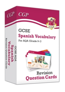 GCSE AQA Spanish: Vocabulary Revision Question Cards: for the 2024 and 2025 exams