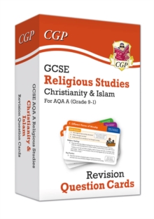 GCSE AQA A Religious Studies: Christianity & Islam Revision Question Cards: for the 2024 and 2025 exams