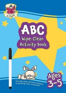 New ABC Wipe-Clean Activity Book for Ages 3-5 (with pen): perfect for learning the alphabet