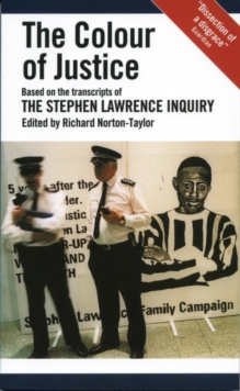 The Colour of Justice, Paperback Book The Colour of Justice, Paperback Book