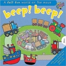 Felt Fun Beep Beep, Hardback Book Felt Fun Beep Beep, Hardback Book