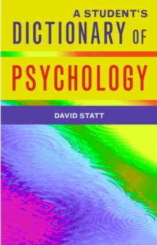 A Student's Dictionary of Psychology, Paperback Book A Student's Dictionary of Psychology, Paperback Book
