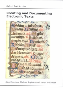 Creating and Documenting Electronic Texts