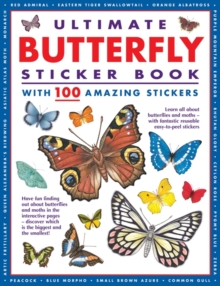 Ultimate Butterfly Sticker Book : With 100 Amazing Stickers, Pamphlet Book Ultimate Butterfly Sticker Book : With 100 Amazing Stickers, Pamphlet Book