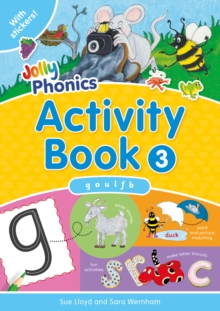 Jolly Phonics Activity Book 3 : in Precursive Letters (BE), Paperback Book Jolly Phonics Activity Book 3 : in Precursive Letters (BE), Paperback Book