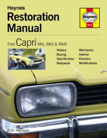 Ford Capri Restoration Manual, Board book Book Ford Capri Restoration Manual, Board book Book