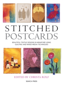 Stitched Postcards, Paperback Book Stitched Postcards, Paperback Book