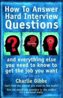 How to Answer Hard Interview Question 2nd Edition, Paperback Book How to Answer Hard Interview Question 2nd Edition, Paperback Book