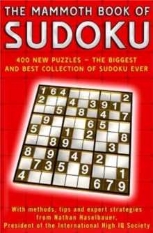 The Mammoth Book of Sudoku, Paperback Book The Mammoth Book of Sudoku, Paperback Book