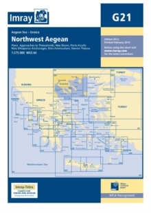 Imray Chart G21 : Northwest Aegean Sea, Sheet map, folded Book Imray Chart G21 : Northwest Aegean Sea, Sheet map, folded Book