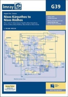 Imray Chart G39 : Nisos Karpathos to Nisos Rodhos, Paperback / softback Book Imray Chart G39 : Nisos Karpathos to Nisos Rodhos, Paperback / softback Book
