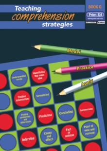 Teaching Comprehension Strategies : Developing Reading Comprehension Skills Bk. G, Mixed media product Book Teaching Comprehension Strategies : Developing Reading Comprehension Skills Bk. G, Mixed media product Book
