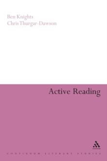 Active Reading : Transformative Writing in Literary Studies