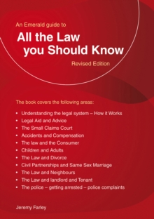 All the Law You Should Know, Paperback Book All the Law You Should Know, Paperback Book