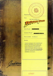 The Lost Journal of Indiana Jones, Paperback Book The Lost Journal of Indiana Jones, Paperback Book