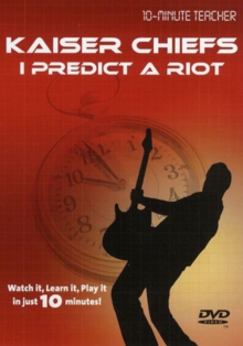 10-minute Teacher: Kaiser Chiefs - I Predict a Riot, DVD DVD 10-minute Teacher: Kaiser Chiefs - I Predict a Riot, DVD DVD