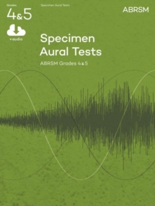 Specimen Aural Tests, Grades 4 & 5 with 2 CDs : new edition from 2011, Sheet music Book Specimen Aural Tests, Grades 4 & 5 with 2 CDs : new edition from 2011, Sheet music Book