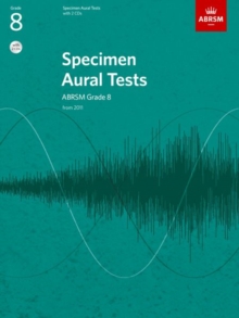Specimen Aural Tests, Grade 8 with 2 CDs : new edition from 2011, Sheet music Book Specimen Aural Tests, Grade 8 with 2 CDs : new edition from 2011, Sheet music Book