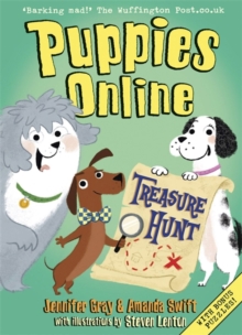 Puppies Online: Treasure Hunt, Paperback Book Puppies Online: Treasure Hunt, Paperback Book