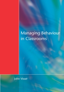 Managing Behaviour in Classrooms, Paperback Book Managing Behaviour in Classrooms, Paperback Book