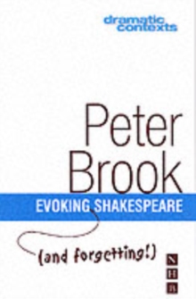 Evoking and Forgetting Shakespeare, Paperback Book Evoking and Forgetting Shakespeare, Paperback Book