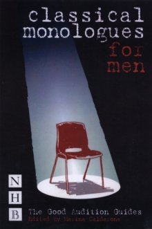 Classical Monologues for Men, Paperback Book Classical Monologues for Men, Paperback Book
