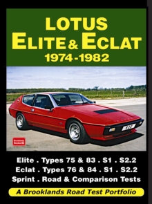 Lotus Elite & Eclat 1974-1982 Road Test Portfolio, Paperback / softback Book Lotus Elite & Eclat 1974-1982 Road Test Portfolio, Paperback / softback Book