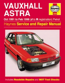 Vauxhall Astra (1991-98) Service and Repair Manual, Paperback Book Vauxhall Astra (1991-98) Service and Repair Manual, Paperback Book