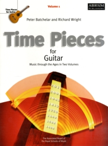 Time Pieces for Guitar, Volume 1 : Music through the Ages in 2 Volumes, Sheet music Book Time Pieces for Guitar, Volume 1 : Music through the Ages in 2 Volumes, Sheet music Book