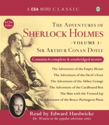 The Adventures of Sherlock Holmes : Volume 1, CD-Audio Book The Adventures of Sherlock Holmes : Volume 1, CD-Audio Book
