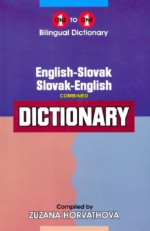 English-Slovak & Slovak-English One-to-One Dictionary : (Exam-Suitable), Paperback Book English-Slovak & Slovak-English One-to-One Dictionary : (Exam-Suitable), Paperback Book