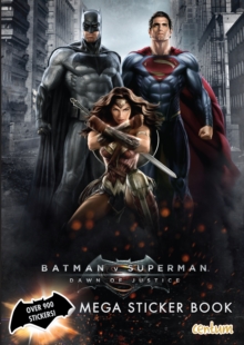 Batman vs Superman: Mega Sticker Book, Paperback Book Batman vs Superman: Mega Sticker Book, Paperback Book