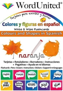Colours and Shapes in Spanish : Write & Wipe Flashcards
