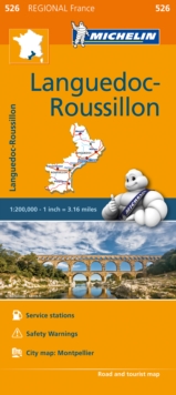 Languedoc Roussillon Map 526 : Michelin Regional Maps: France, Sheet map, folded Book Languedoc Roussillon Map 526 : Michelin Regional Maps: France, Sheet map, folded Book