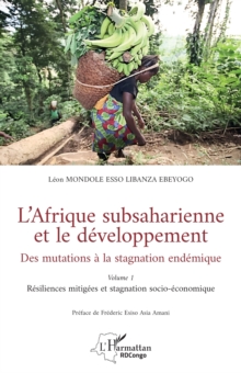 L'Afrique subsaharienne et le developpement : Des mutations a la stagnation endemique - Volume 1  Resiliences mitigees et stagnation socio-economique